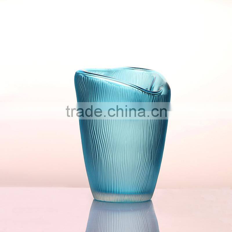 Glass Promotion Modern Vase Colour Decor Cheap