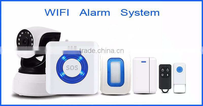 wireless digital home security alarm system with APP remote control
