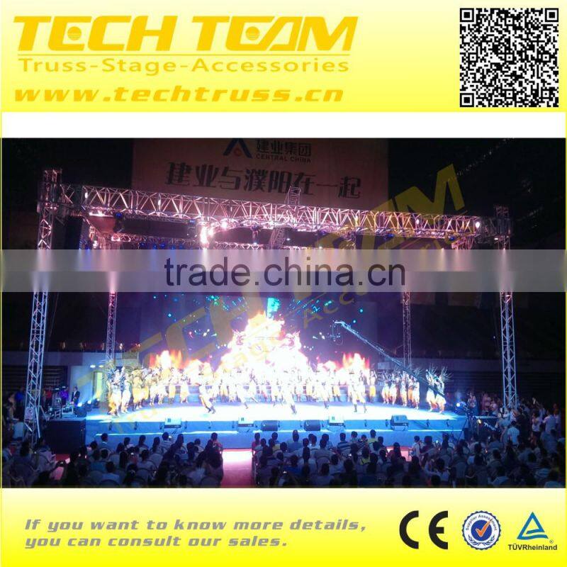 BC40-QS20 High Quality Truss Stage for Outdoor Stage Truss Design.