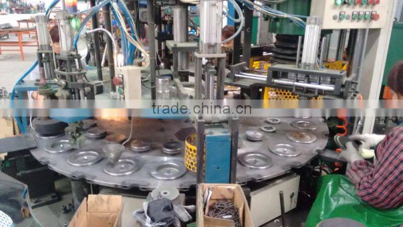 Fiberglass/plastic backing zirconia oxide abrasive flap wheel