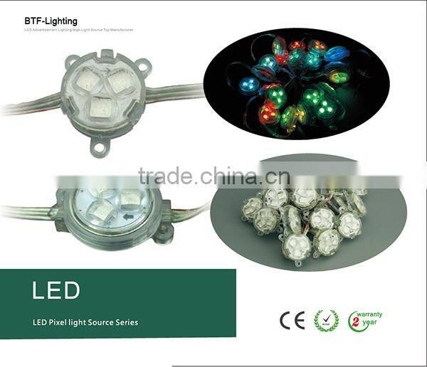 newest clear lens cover housing ucs1903 ws2811 ws2801 LPD6803 DMX512 30mm led pixel light