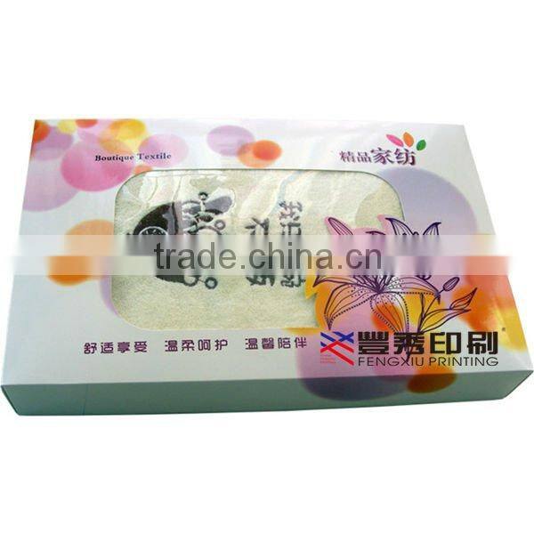 Custom Paper Box with Clear Lid