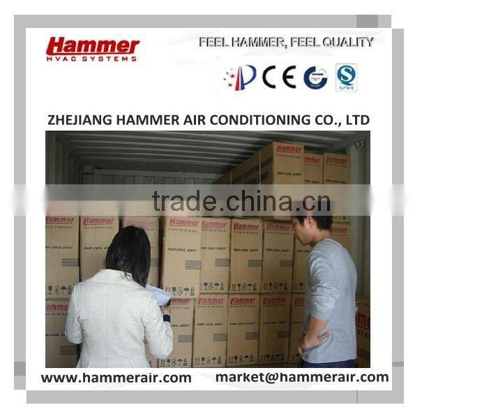 Hammer CE certified water chilled Cassette fan coils