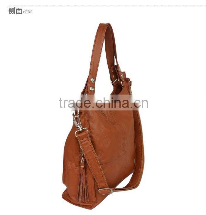 2011 newest design casual lady leather bag