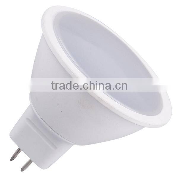 MR16 2016 New Design 7W 2835SMD 120degree Aluminum plastic ceiling LED Spotlight