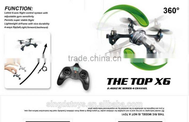 Remote Control Toy 4-Axis Cheap 2.4g 4ch rc quadcopter with ufo with gyro hot new products for 2014