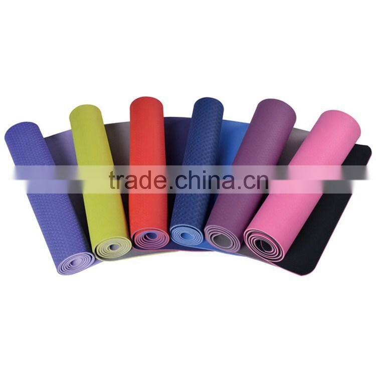 2015 innovative product Eco friendly yoga mat manufacturing