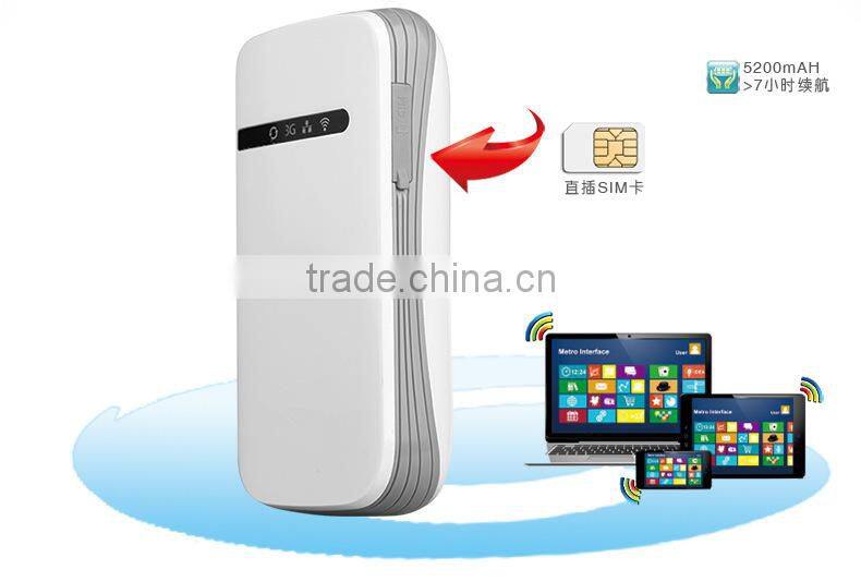 3g wifi router with sim card slot with power bank,power bank 3g wifi router