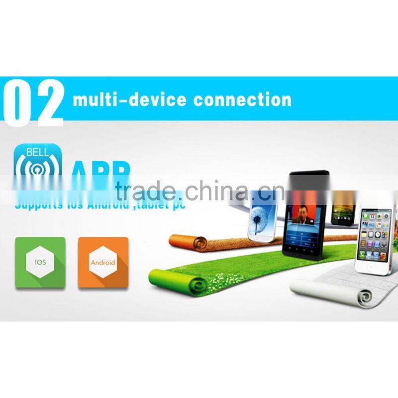 Wireless Video Door Intercom IR Night Vision Home Security Visual Door Ring Support Mobile Phone