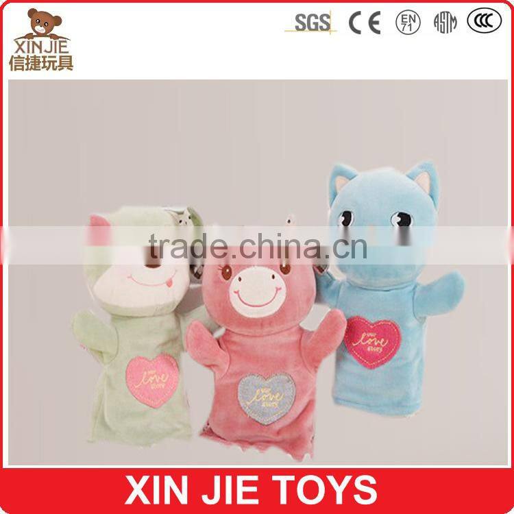 cute animal finger puppet good quality zodiac finger puppet