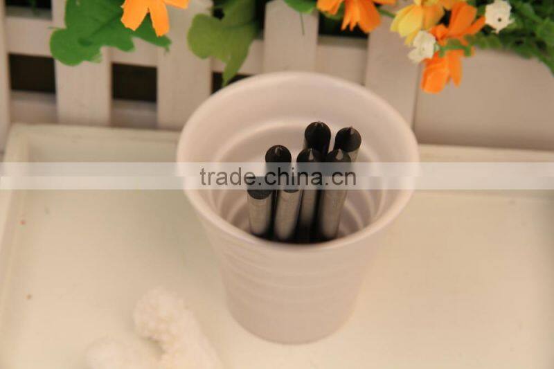 teenagers /round black wooden HB pencil/acrylic diamonds pencil /blister paper card/Wooden hb pencil