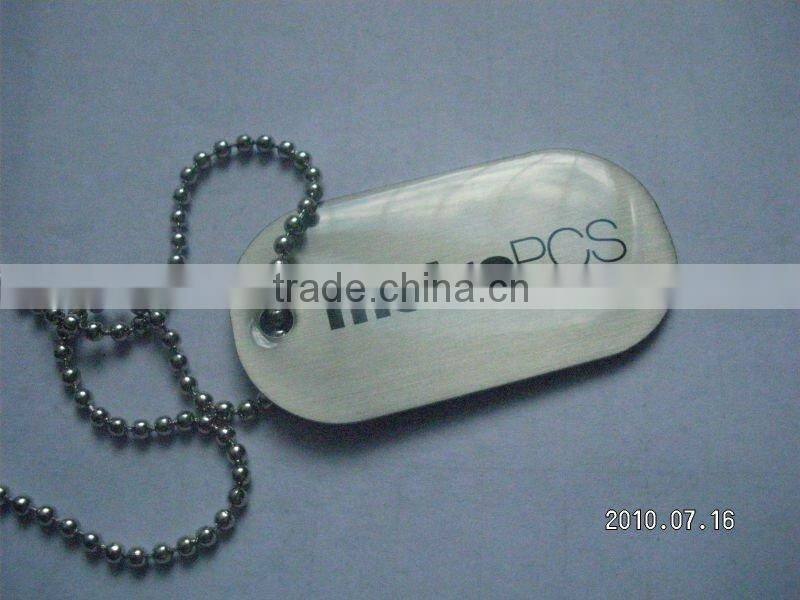 promotion metal fashion dog tag