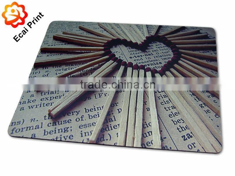 high quality latest design digital printing printed mouse pad