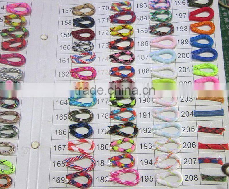 550 survival paracord Regular, Reflective, Glowing in dark comping rope