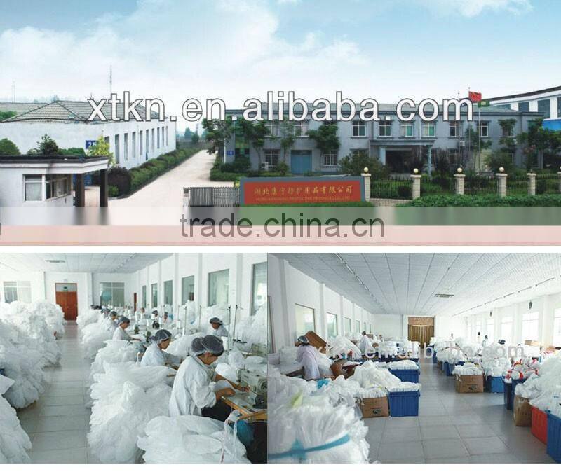 3 Layer Non-woven Fabric Disposable Surgical Dust Filter Ear Loop Mouth Cover Face Mask Yellow Color