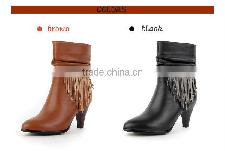 hot selling leather boots made in china