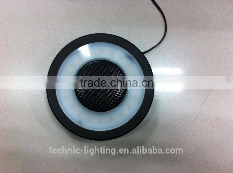 two channels led speaker with light