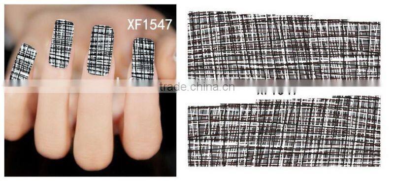 2016 wholesale popular colorful water decals nail art stickers