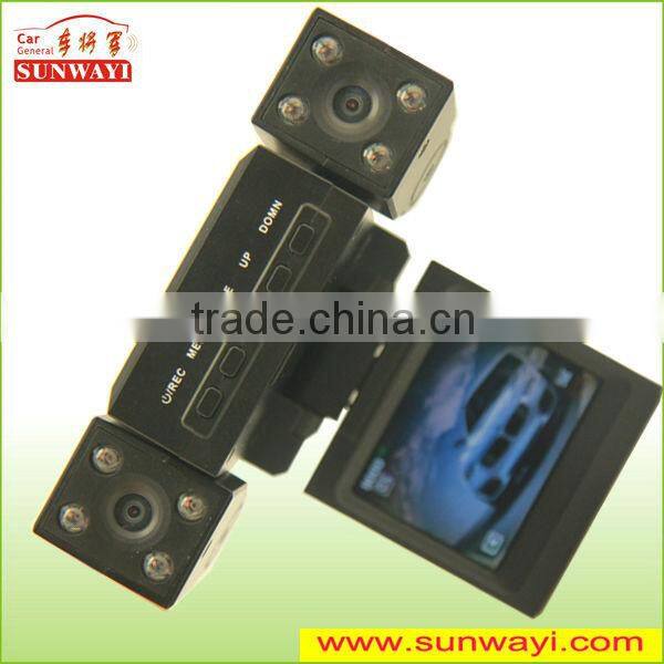 new hd dual lens vehicle black box car camera