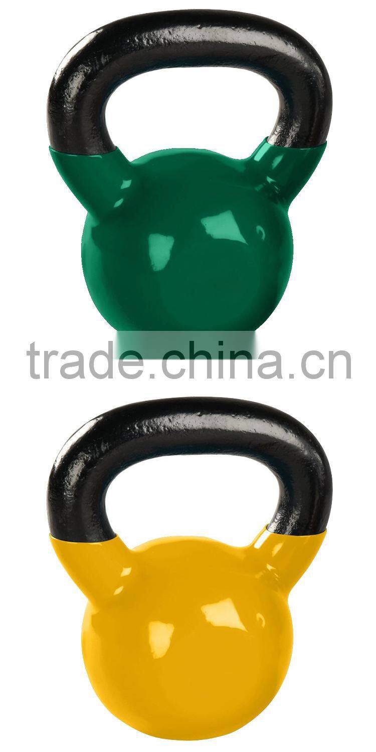 Colored Custom Deluxe Vinyl Kettlebells for Fitness Exercises China
