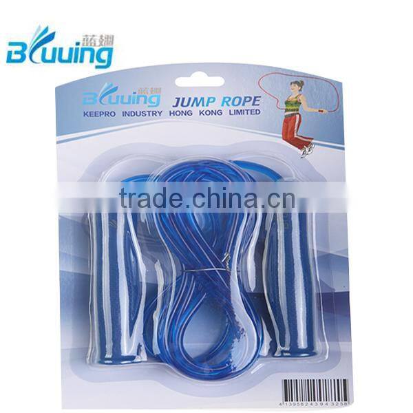 Colorful LED jump rope,change color jump rope according to speed from Dongguan Factory