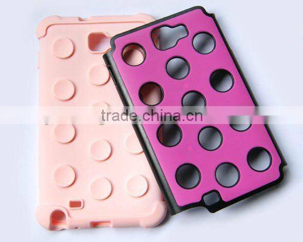 New case for Samsung galaxy note/N7000 (rabbit ear silicone mobile phone case/silicon case/new case for galaxy s2)