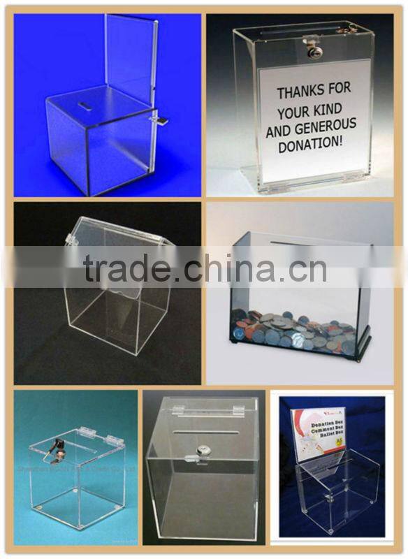 Customized acrylic box acrylic nail polish box