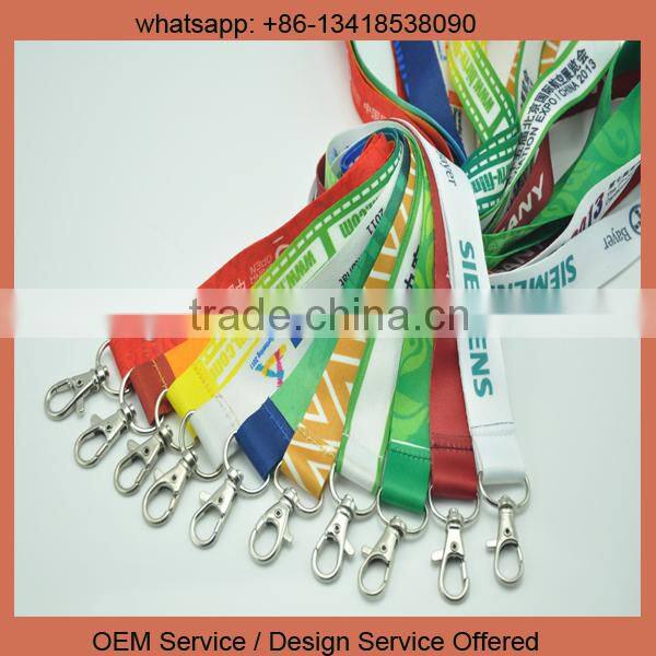 Cheap custom ego lanyard no minimum order