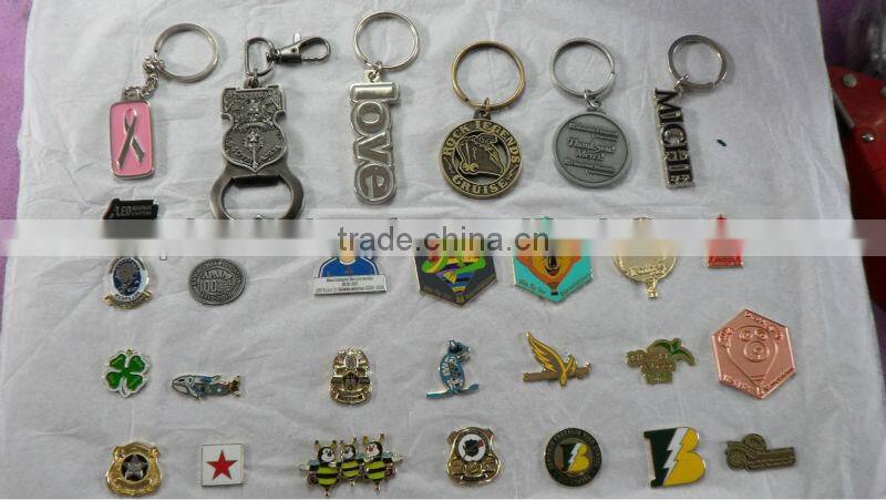 High quality cutout red cross lapel pin