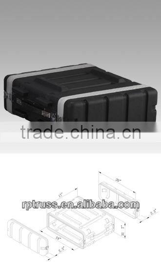 ABS 19'' flight case at 10U