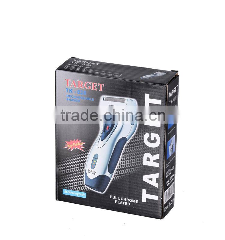 Electric rechargeable mens shaver intimate electric shaver