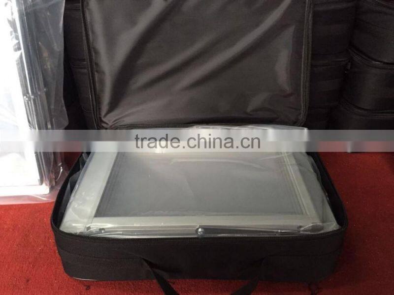 Portable brochure holder,literature display rack A4 size acrylic pop up stand