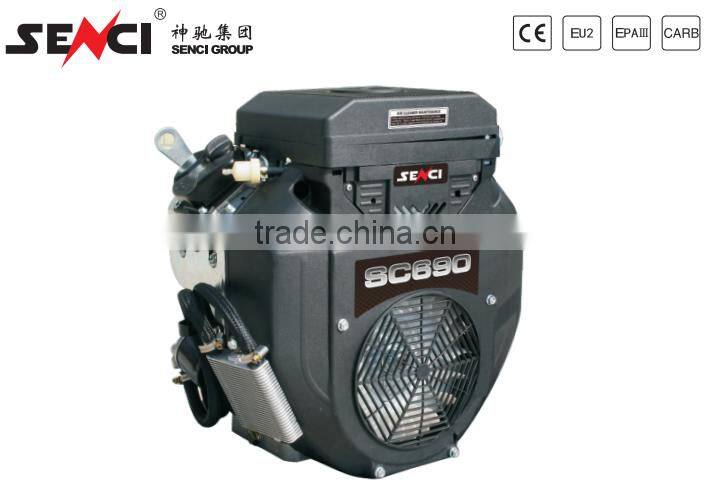12.5kw v-Twin Cylinder, 4 stroke gasoline engine