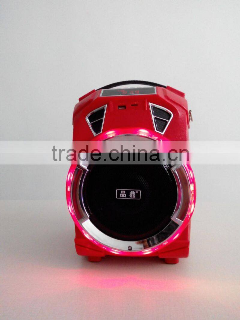 Popular bluetooth speaker with led light