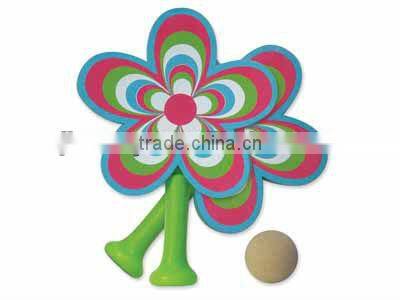 Sponge racket toy flying toy butterfly