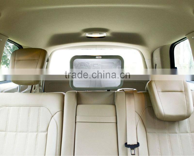 2014 High quality new Adjustable and detachable back seat safety baby mirror