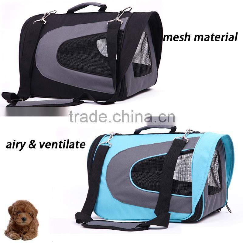 Oxford Soft Sided Airline Approved Cat Dog Pet Travel Dog Bag Pet Carrier Bag