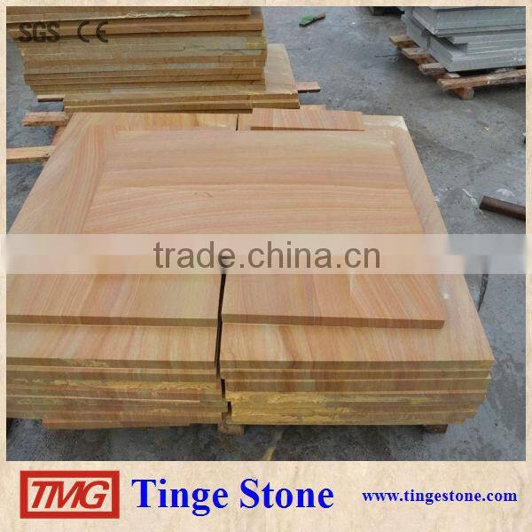 Hot Sale Yellow Wooden Sandstone
