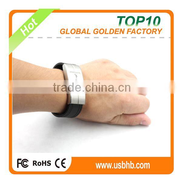 high-grade black watch usb 2.0 flash drive for presents