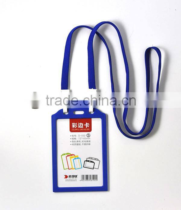Fashion cute id badge holder lanyard