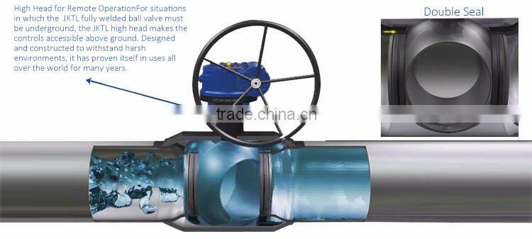 JKTL specializes in poducts stainless steel welded ball valve