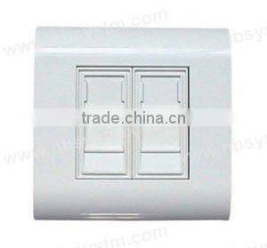 Dual-port surface box with shutter