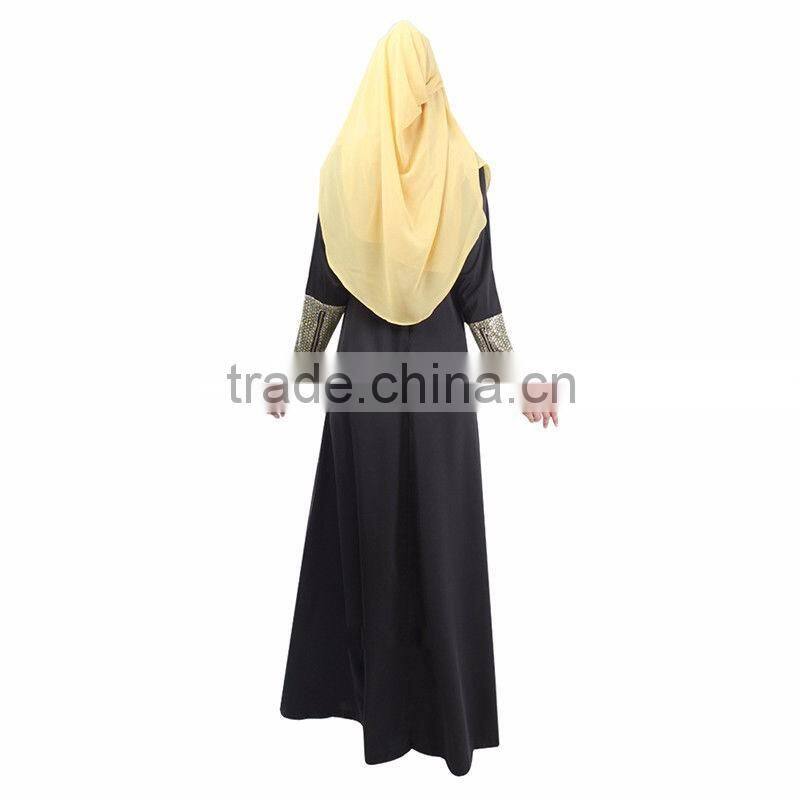 OEM Service Wholesale Cheap Long Islamic Muslim Kaftan Abaya Maxi dress