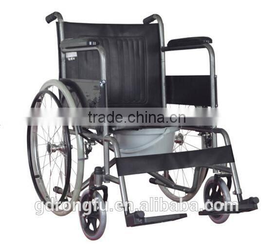 Hot !commode manual wheel chair