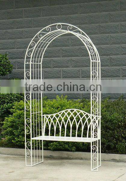 Wedding garden gate metal wedding flower arch