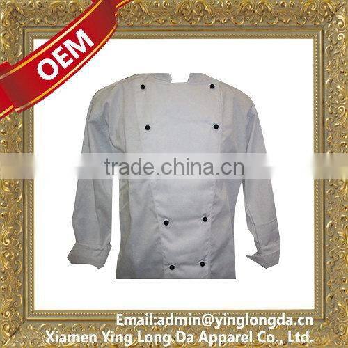 Top level unique restaurant chef jacket with buttons