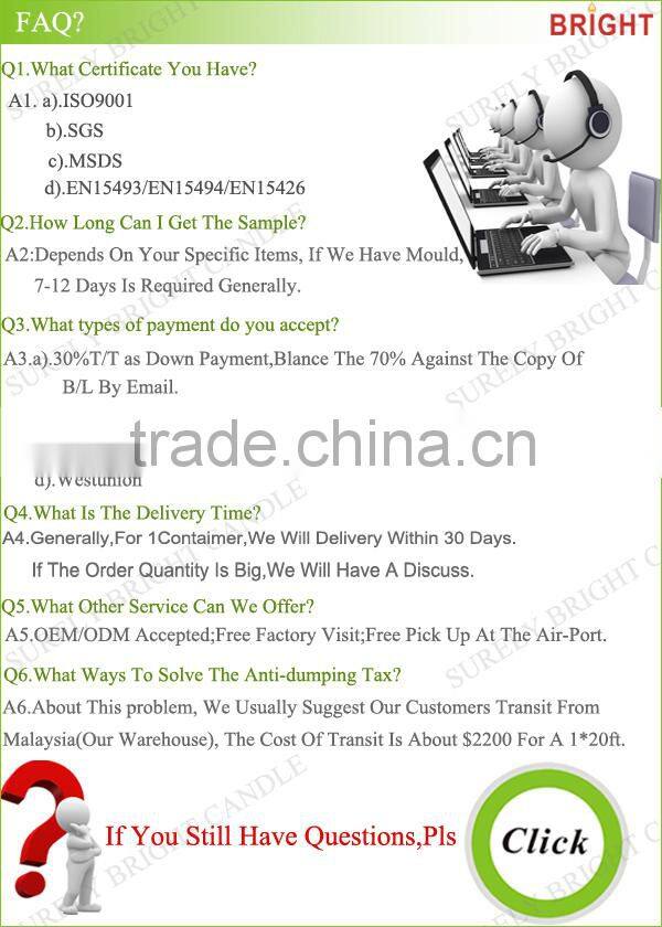 hot sale square glass jar candles scented