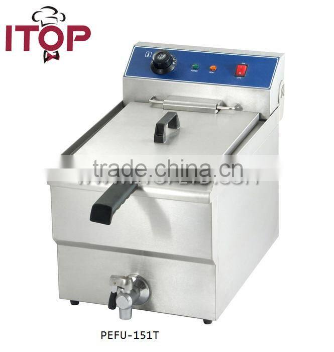 many high quality picture 15L electric fryer with valve