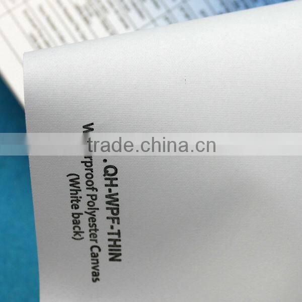 non waterproof canvas printing with water based Dye ink