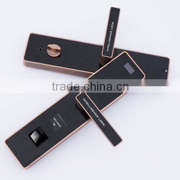 Hot Sell Fingerprint Door Lock with Hidden Touch Screen Button